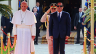 بالصور.. السيسي يستقبل بابا الفاتيكان في "مصر السلام"