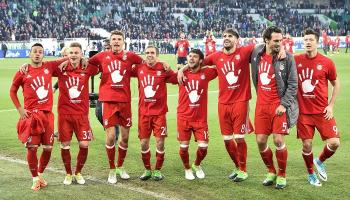 فرحة بايرن بالبوندسليجا