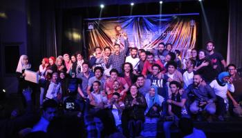 صورة جماعية للفائزين