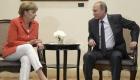 بوتين يلتقي ميركل بعد عامين من الجمود الدبلوماسي