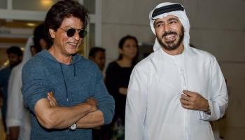 وصول شاروخان مطار دبي