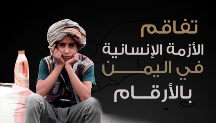 تفاقم الأزمة الإنسانية في اليمن بالأرقام