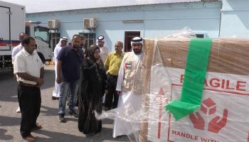 بعثة الهلال الأحمر في اليمن 