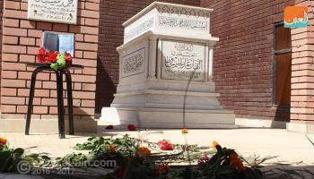 مقبرة الفنان الراحل عبدالحليم حافظ