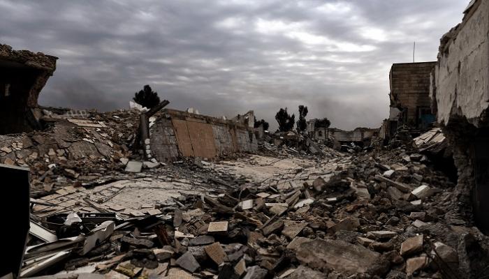 جانب من الدمار في مدينة الموصل العراقية - أرشيفية