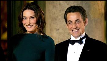 كارلا بروني وزوجها نيكولاي ساركوزي