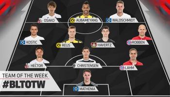 فريق الجولة 34 للبوندسليجا