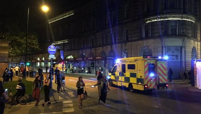 صورة من موقع الحادث في مانشستر أرينا