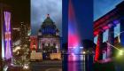 بالصور.. بنايات العالم تضاء بعلم بريطانيا تكريما لضحايا هجوم مانشستر