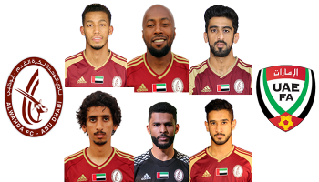 نجوم الوحدة في المنتخب الإماراتي