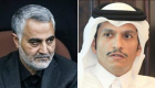 صحيفة عكاظ: قاسم سليماني التقى وزير خارجية قطر ببغداد