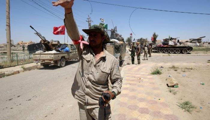 ميليشيات الحشد في مناطق غرب الموصل (الفرنسية)