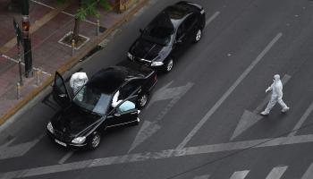 موقع الانفجار - أ.ف.ب