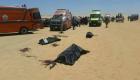 28 قتيلا في هجوم إرهابي على حافلتين قرب دير قبطي بمصر