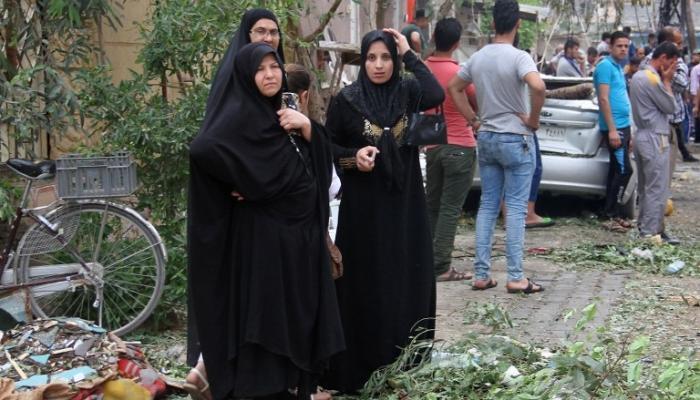 مكان أحد التفجيرات في بعقوبة (الفرنسية)