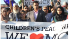 بالصور.. مسيرة للأطفال المسلمين تنديدا بهجوم مانشستر