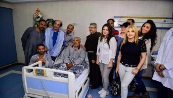 مشاهير الفن في المستشفى