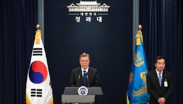 الرئيس الكوري الجنوبي الجديد مون جاي-إن