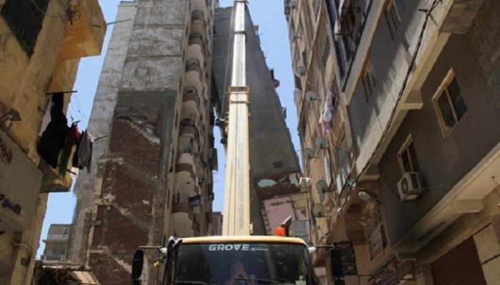 عقار الإسكندرية المائل
