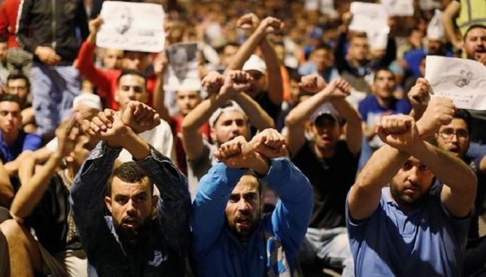 مشاركون في احتجاج جنوب المغرب- أرشيف