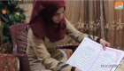 بالفيديو.. فلسطينية تنسخ القرآن كاملاً يدوياً بالرسم العثماني وتزينه بخيوط الحرير