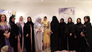 الشاعرات خلال الأمسية الرمضانية