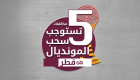 انفوجراف تفاعلي.. 5 مخالفات تستوجب سحب المونديال من قطر