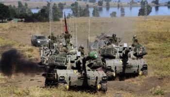 الجيش الإسرائيلي في الجولان السورية المحتلة (الفرنسية)