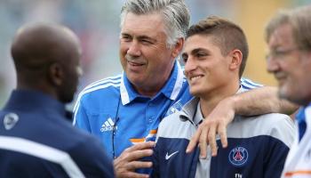 ماركو فيراتي وكارلو أنشيلوتي