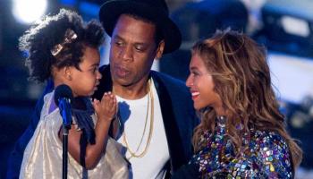 بيونسيه وزوجها وطفلتها 