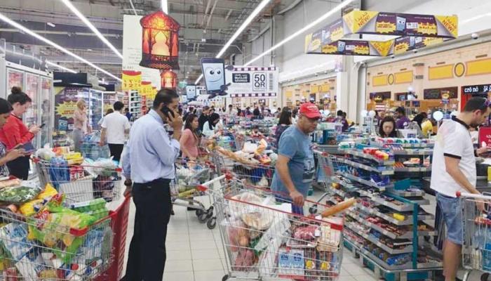 صورة لإحدى المحلات التجارية في قطر