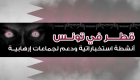 إنفوجراف.. قطر في تونس.. أنشطة استخباراتية ودعم لجماعات إرهابية