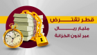 انفوجراف..قطر تقترض مليار ريال عبر أذون خزانة