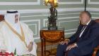 اجتماع ثنائي لوزيري خارجية مصر والبحرين لبحث الأزمة القطرية