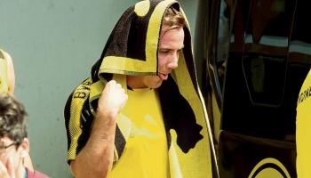 ماريو جوتسه في المران