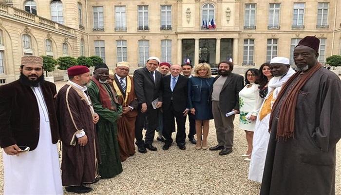وفد يمثل مسيرة "مسلمون ضد الإرهاب" في قصر الإليزيه