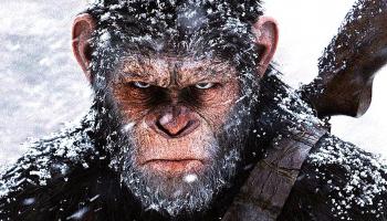 يصور الفيلم معركة بين القردة وجيش من البشر