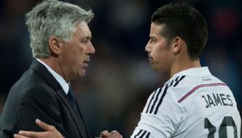 أنشيلوتي لا يعد رودريجيز بمكان أساسي