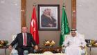 العاهل السعودي والرئيس التركي يعقدان جلسة مباحثات في جدة