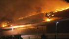 حريق يلتهم جزءا من الحديقة الأولمبية بريو دي جانيرو