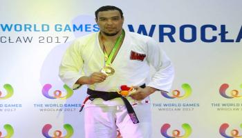الذهبي فيصل الكتبي بطل العالم للجوجيتسو