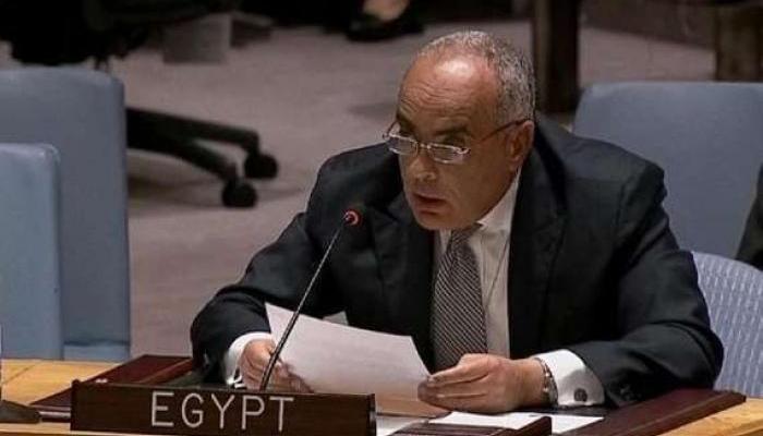 السفير عمرو أبو العطا - مندوب مصر في مجلس الأمن