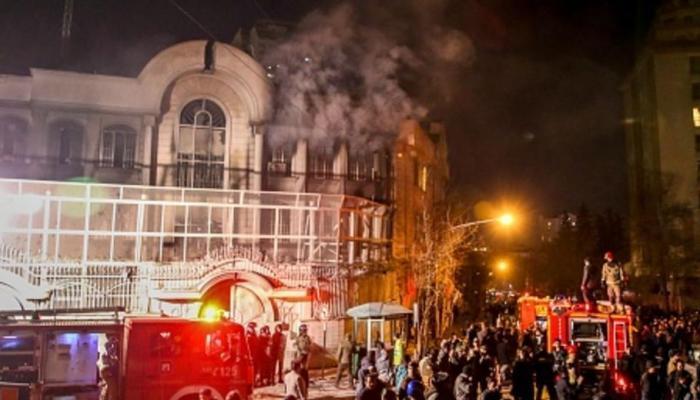 حادث اقتحام السفارة السعودية بطهران - أرشيفية