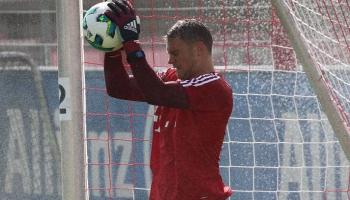 مانويل نوير في المران