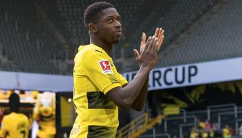 برشلونة يخطط لجعل ديمبلي ثالث أغلى لاعبي العالم