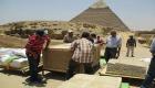 المتحف المصري الكبير يستقبل 33 قطعة أثرية
