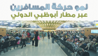 إنفوجراف.. نمو حركة المسافرين عبر مطار أبوظبي الدولي