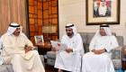 رسالة خطية إلى رئيس الإمارات من أمير الكويت