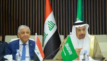 وزيرا النفط في السعودية والعراق 