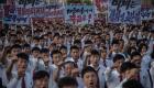 بالصور.. مسيرة حاشدة بكوريا الشمالية ضد التهديدات الأمريكية
